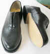 Black Faux Crocodile Leathe Dress Shoes